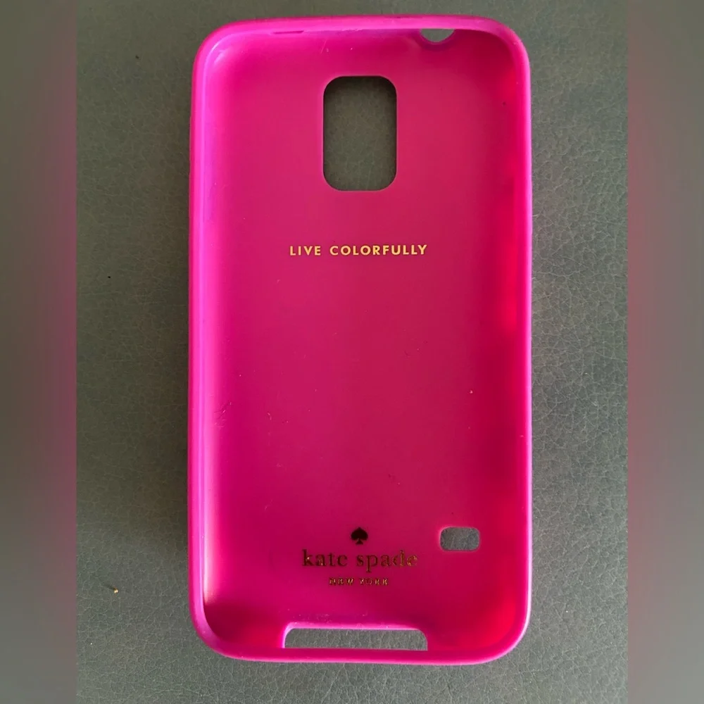 Kate Spade Pink and Purple Floral Phone Case